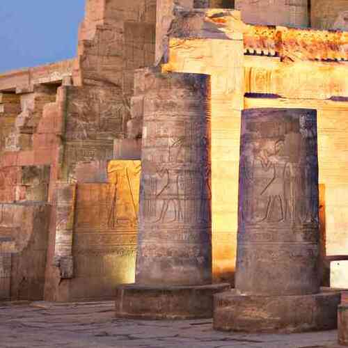 Ancient Pillars of Kom Omb