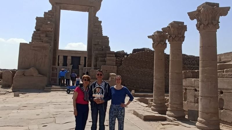 exploring kom ombo temple