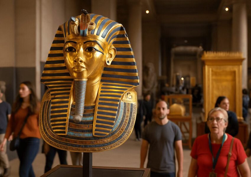 Fue enterrado el rey Tut en una pirámide