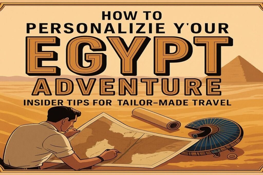 personalize your egypt adventure
