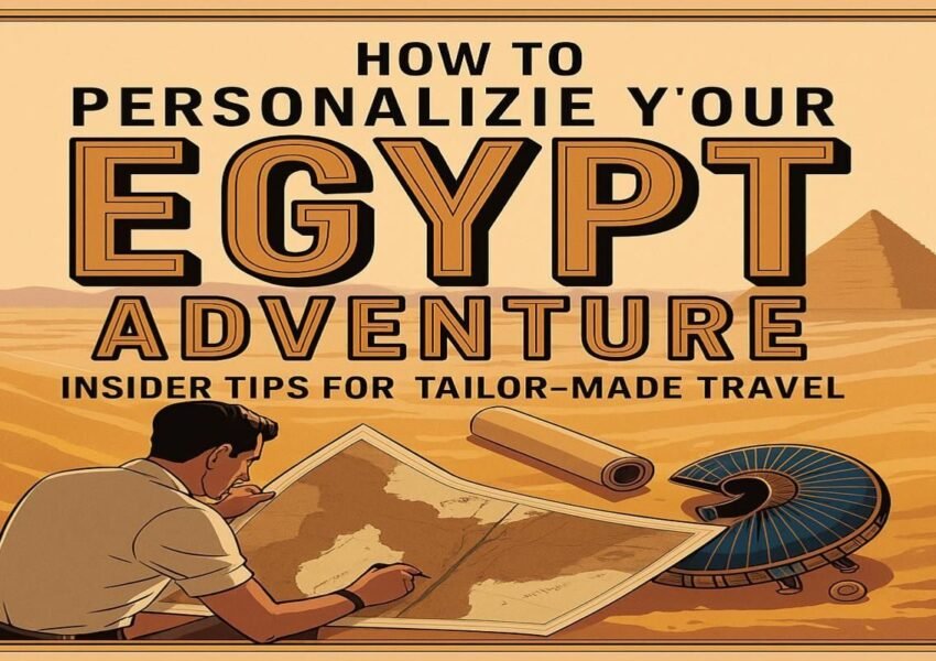 personalize your egypt adventure